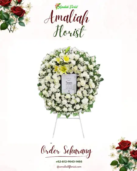 Krans Bunga Duka Karakan